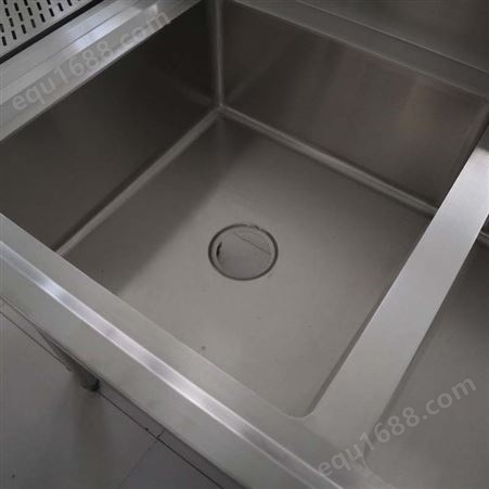 不锈钢水池双槽商用洗菜盆 湘潭厨房洗碗池带加厚双水池