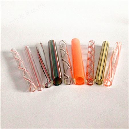 [厂家直供]玻璃吸管批发各种彩色玻璃管材黑色玻璃专用8/1.5吸管料