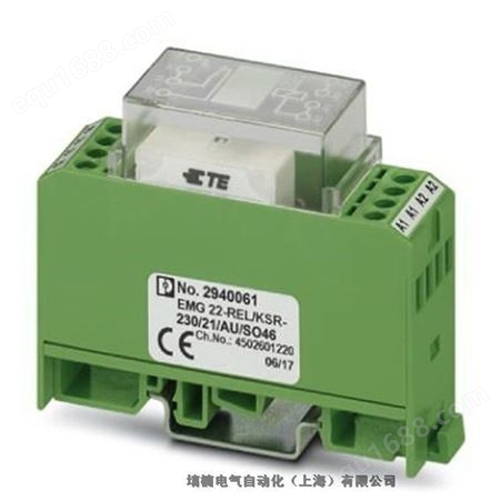 菲尼克斯PLC-OPT- 24DC/ 24DC/2继电器工作原理