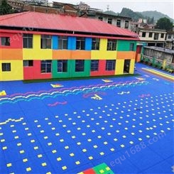 生产 dc-311幼儿园悬浮地板学校防滑拼装地面材料