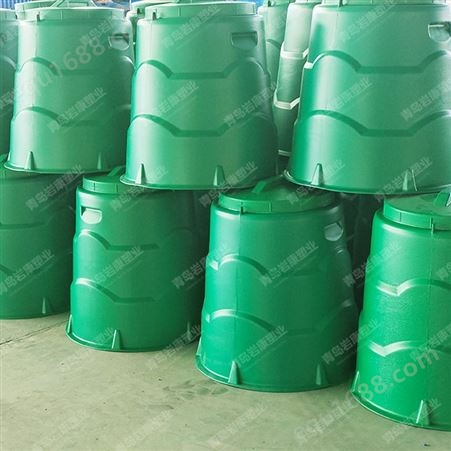 厨余垃圾堆肥桶 堆肥箱 138L堆肥发酵桶 岩康塑业 吹塑制品加工厂