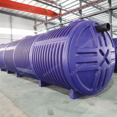一体化生活污水处理设备 地埋式安装 环保HDPE材质生产 厂家供货