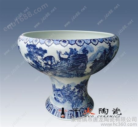 唐龙陶瓷陶瓷大缸公司，定做陶瓷龙缸厂家