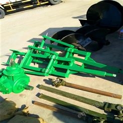 绿化带种树地钻机 挖树坑机厂家 雷一苗木地钻挖树坑机
