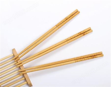 葫芦筷无漆酒店花瓶筷定制 碳化工艺筷 竹制无漆筷子环保筷子