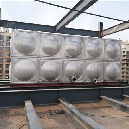 重庆建达机电不锈钢水箱定制厂家 保温聚氨酯不锈钢水箱