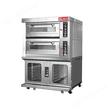 三麦商用烤箱大型电烤箱二层二盘珠海式烤炉附加醒发箱马来式电炉SEM-2Y-P