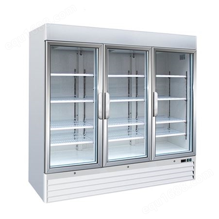佛斯科立式冷冻展示柜冰箱冰柜双门三门陈列柜蛋糕店慕斯冰淇淋柜