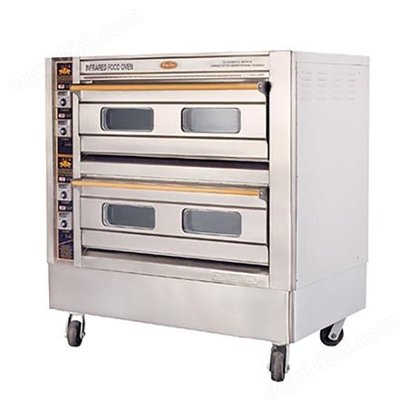 电烘炉 恒联PL-4商用蛋糕蛋挞烘烤炉 大型烘箱 二层四盘面包烤箱