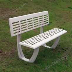 舒纳和 户外公园椅 铸铝公园椅 防腐防锈 塑木公园椅 