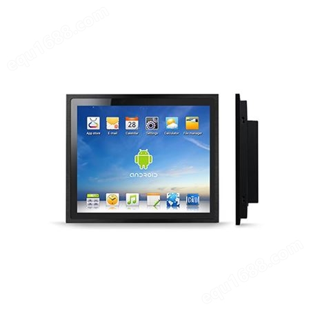 7寸工业级显示器 嵌入式显示器 电容电阻触摸屏显示器 机架式显示器