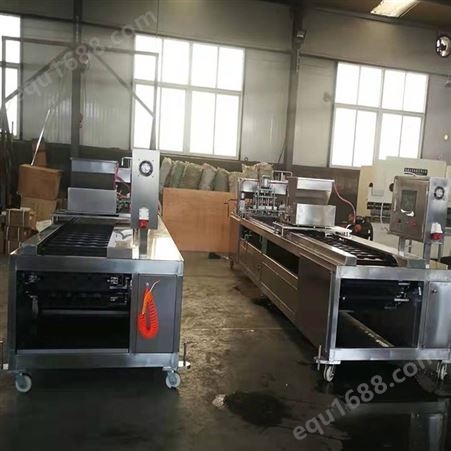 诺博尔蛋饺生产机自动调速  使用时间长  不锈钢蛋饺生产设备