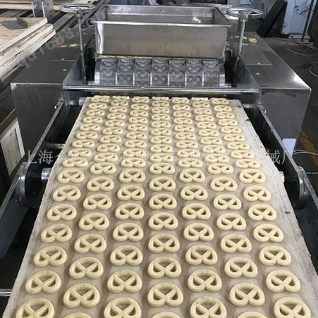 全自动饼干生产线 全自动送料酥性饼干机 粗粮饼干生产设备 上海合强饼干机械厂