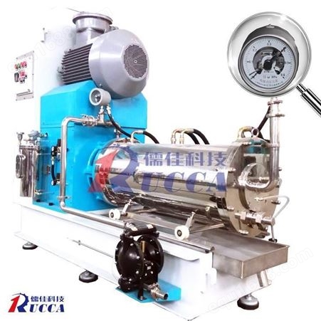 儒佳/RUCCA卧式砂磨机DF系列盘式砂磨机100L 大流量出料研磨设备