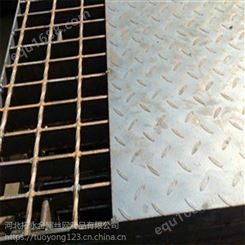 镀锌钢格板AQ235河北钢格栅板A 市政工程小区改造镀锌沟盖板