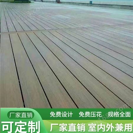 共挤地板厂家 绿典装饰材料 防腐木塑地板 庭院木塑工程地板