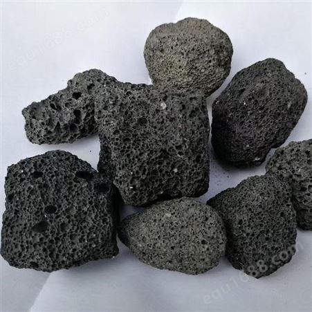 火山石厂家供应 火山石粉 红色火山石 黑色火山石