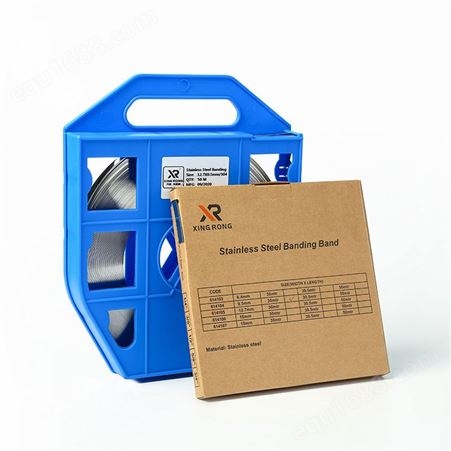 定制式出口纸盒包装XR-桥梁电力预制式304不锈钢扎带