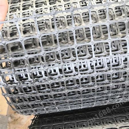 钢塑增强格栅耐磨耐用 加筋加固养殖用土工格栅