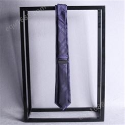领带 商务色织涤丝领带定制 生产批发 和林服饰