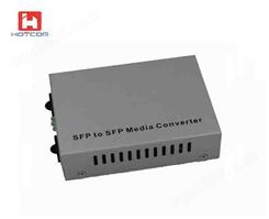 SFP转SFP单多模转换器OEO光放大中继器模式转换器