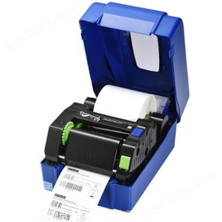 4T200固定资产标签打印机厂家 二维码条码不干胶打印机 热敏电子面单