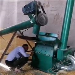 家用养殖锤片粉碎机 玉米棒桔梗粉糠机 50-40型花生秧粉碎机