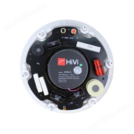 Hivi/惠威 VR8-C定阻吸顶喇叭8寸天花嵌入式扬声器吊顶前置音响