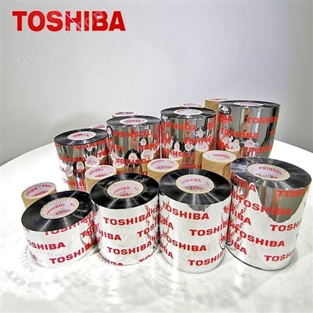 东芝TOSHIBA标签条码打印机用碳带 悬压树脂基 BX7-AS1 60mm*300m