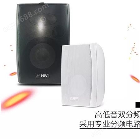 Hivi/惠威 VA6-OS壁挂音箱 立体声会议定阻音箱 吸顶天花喇叭