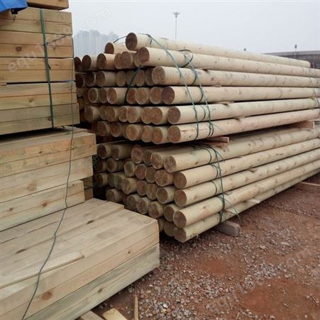盛唐河南木材厂家 定制批发木材 圆木柱子 圆实木 薄板 木方 定制加工