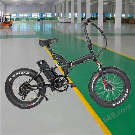 电动自行车折叠雪地电动车沙滩折叠电动车1000W雪地电动车定制