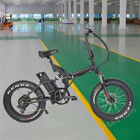 电动自行车折叠雪地电动车沙滩折叠电动车1000W雪地电动车定制