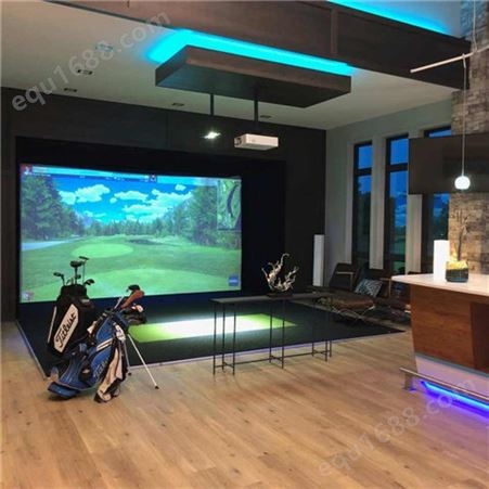 家庭室内高尔夫 环幕模拟高尔夫山西太原高尔夫会所 室内模拟高尔夫厂家