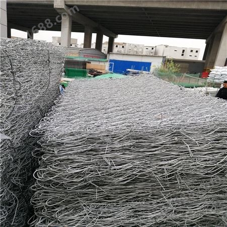 防洪河道石笼网 格宾石笼护坡防护网 不易腐蚀 包塑处理 支持定制