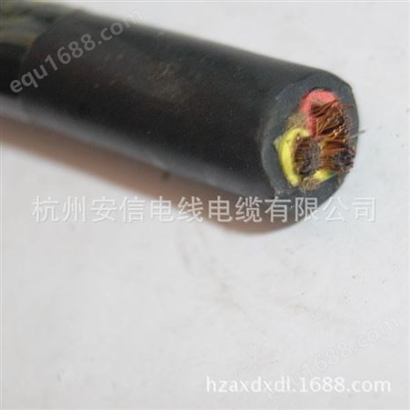 中策国标 橡套电缆YZ 3*4平方铜芯橡胶电缆阻燃电缆 橡套电力电缆