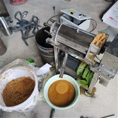 0.5吨蜜桔粉碎打汁机图片 葡萄石榴籽榨汁机  不锈钢螺旋打浆机