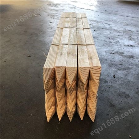 勘察查木桩 测量用木桩 支撑垫护木桩