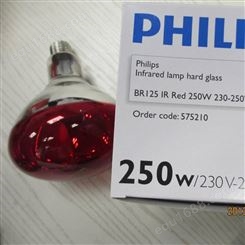飞利浦 PHILIPS 红外线宠物保温灯泡 IR250 250W 关节神经灯泡