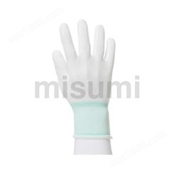 米思米 尼龙PU涂掌手套 符合RoHS10指令要求 手掌防滑 10副/袋 MSGGLP-M