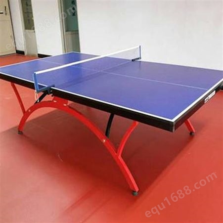 鑫煜 学校体育器材 户外乒乓球台 生产厂家 双折移动式乒乓球台