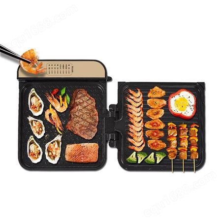 九阳（Joyoung）电饼铛 家用多功能早餐机煎烤烙饼机深烤盘上下盘独立加热 JK-28K08