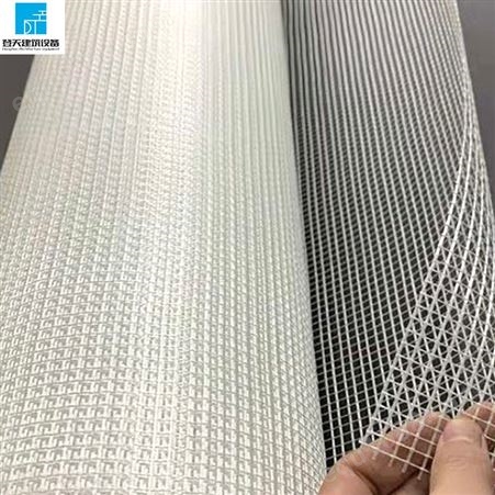 外墙体保温玻璃纤维网格布 工地施工抹墙网玻纤网生产厂