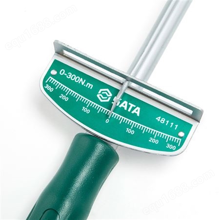 世达（SATA）48111 扭力扳手指针式公斤扳手机械可调预置式力矩扳手扭矩扳手1/2英寸0-300n/m