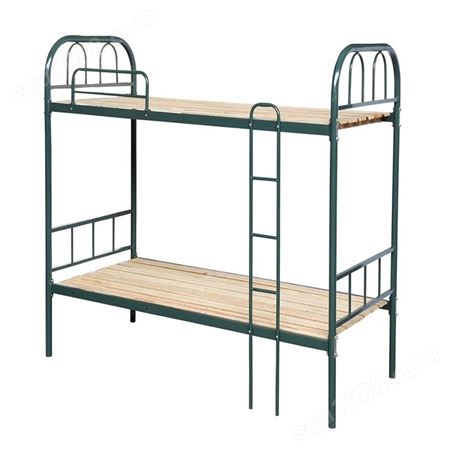钢制双层床上下铺高低床学生员工宿舍双层床工地铁铁艺床床公寓床