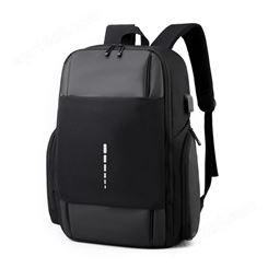 男士双肩包商务旅行包大容量多功能15.6寸电脑包礼品定制