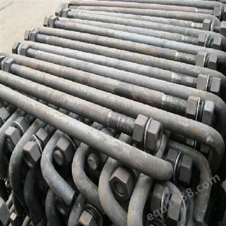 厂家供应各种规格建筑地脚螺栓-铁塔预埋件 地脚螺栓价格表
