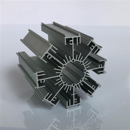 新思特工业铝型材加工定制 阳极氧化铝合金铲齿散热器