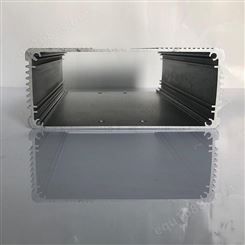 浙江 新思特铝型材挤压 铝壳散热器切口整齐 加固机箱氧化