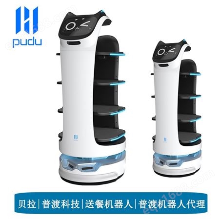 酒店迎宾机器人 普渡机器人 智能酒店机器人 酒店送物机器人价格